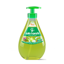 SAFE HANDS LIQUID HANDWASH Green Apple Extract